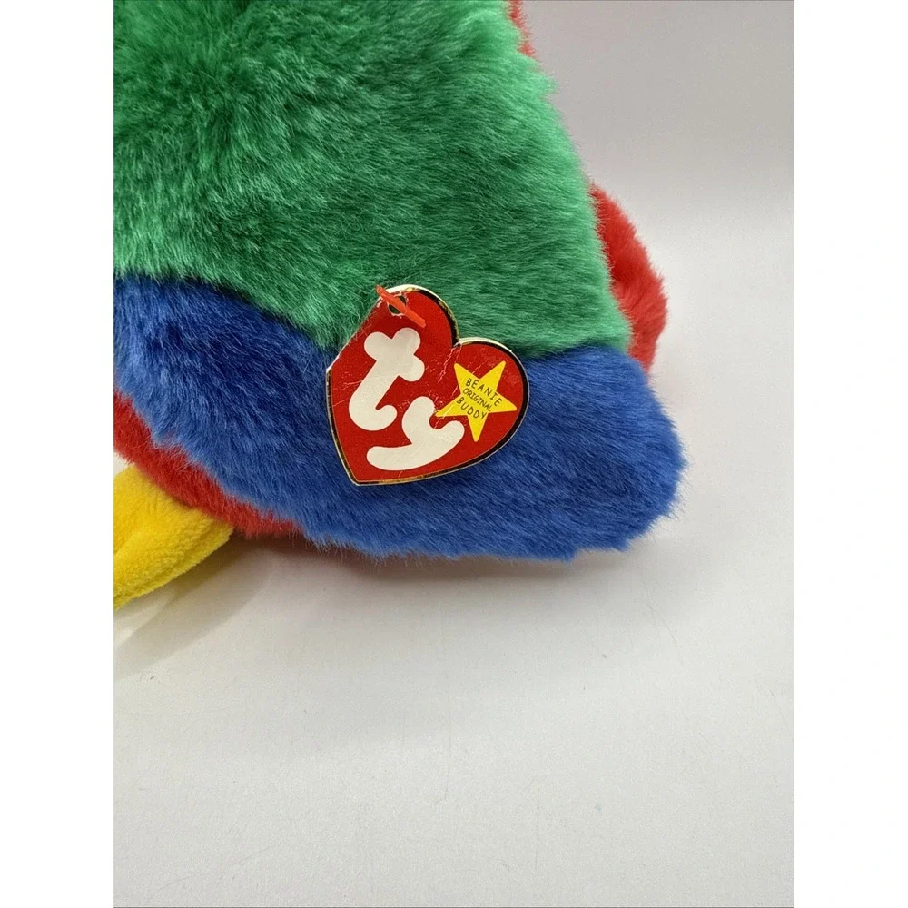 Ty Beanie Buddies Parrot Jabber Tropical 9